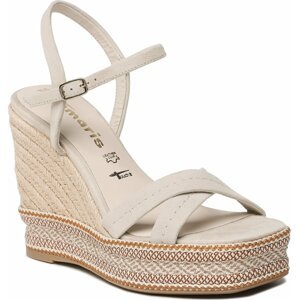 Espadrilky Tamaris 1-28363-20 Ivory 418