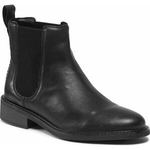 Kotníková obuv s elastickým prvkem Clarks Cologne Arlo 2 261747674 Black Leather