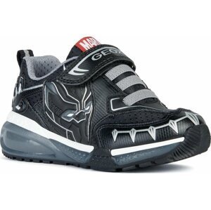 Sneakersy Geox J Bayonyc Boy J36FEB 0FU50 C0039 M Black/Silver