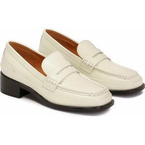 Loafersy Kazar Studio Anacoco 78777-09-B2 Kremowy