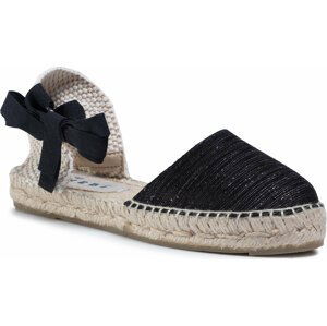 Espadrilky Manebi Flat Valenciana G 0.1 P0 Sparkling Black