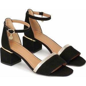 Sandály Kazar Martha 83945-02-52 Black/Gold