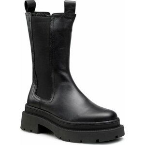 Kotníková obuv s elastickým prvkem Gino Rossi 222FW106 Black