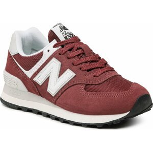 Sneakersy New Balance U574MR2 Bordó