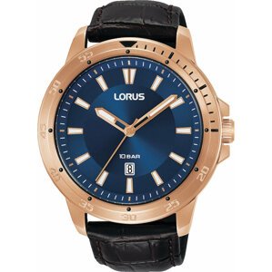 Hodinky Lorus RH920PX9 Brown/Rose Gold