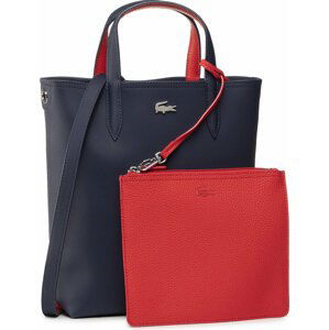 Kabelka Lacoste Vertical Shopping Bag NF2991AA Peacoat Salsa B50