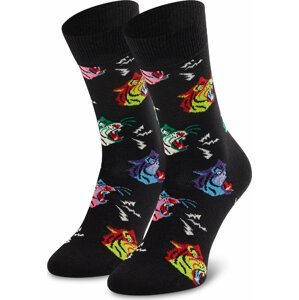 Klasické ponožky Unisex Happy Socks TIG01-9300 Černá