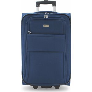 Malý textilní kufr Semi Line T5601-6 Tmavomodrá