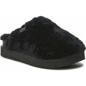 Bačkory Ugg W Fuzz Sugar Slide 1135132 Blk