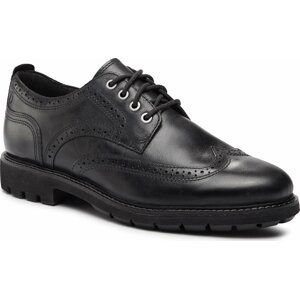 Polobotky Clarks Batcombe Far 261734387 Black Leather