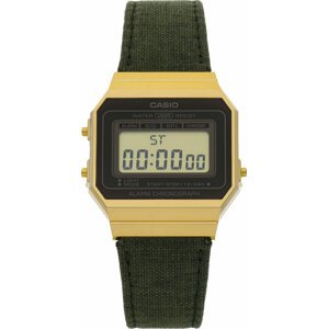 Hodinky Casio Vintage A700WEGL-3AEF Green/Gold