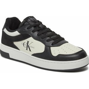 Sneakersy Calvin Klein Jeans Basket Cupsole Low Lace Cor YM0YM00783 Black/Creamy White 00W