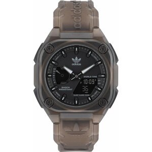 Hodinky adidas Originals City Tech One Watch AOST23059 Brown