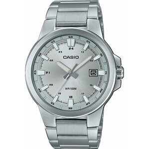 Hodinky Casio MTP-E173D-7AVEF Silver/Silver