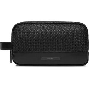 Kosmetický kufřík Calvin Klein Modern Bar Washbag Mono K50K511265 Black Nano Mono 0GL