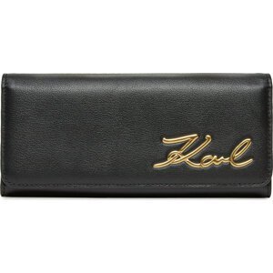 Dámská peněženka KARL LAGERFELD 235W3235 Black/Gold A997