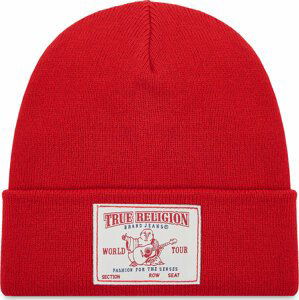 Čepice True Religion Concert Patch TRBEANIE15 Red 6000