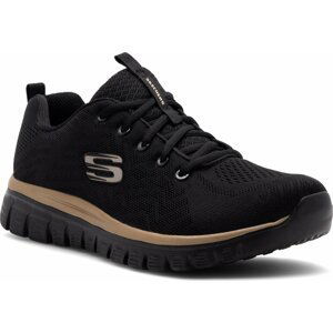 Sneakersy Skechers GRACEFUL 12615 BKRG Black