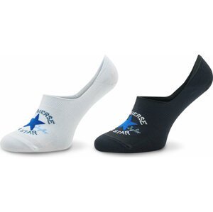 Sada 2 párů pánských ponožek Converse E1207A-2020 Černá