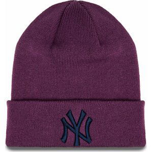 Čepice New Era Le Beanie Nyy 60364352 Fialová