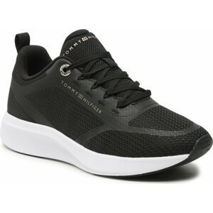 Sneakersy Tommy Hilfiger Active Mesh Trainer FW0FW06981 Black BDS