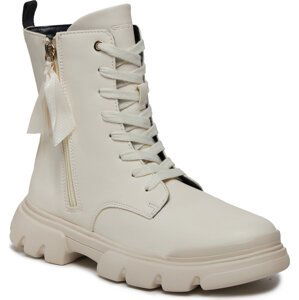 Turistická obuv Geox J Junette Girl J36HVG 000BC C1058 D Lt Ivory