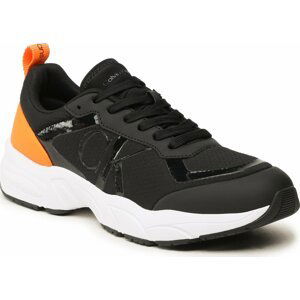 Sneakersy Calvin Klein Jeans Retro Tennis Mesh YM0YM00638 Black BDS