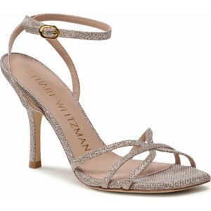 Sandály Stuart Weitzman Barelythere 100 San SE165 Poudre