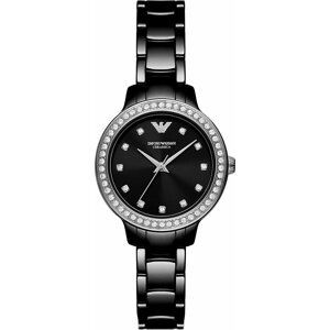 Hodinky Emporio Armani Ceramic AR70008 Black/Black