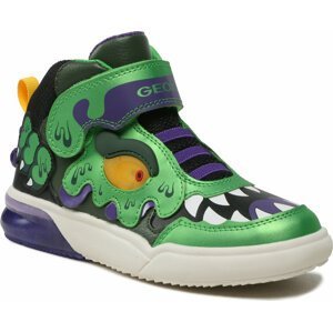 Sneakersy Geox J Grayjay Boy J369YA 05011 C3313 D Green/Purple