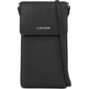 Pouzdro na mobil Calvin Klein Ck Must Phone Pouch Xbody K60K610997 Ck Black BAX