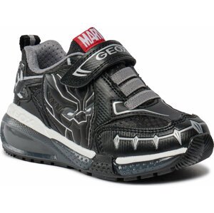 Sneakersy Geox J Bayonyc Boy J36FEB 0FU50 C0039 M Black/Silver