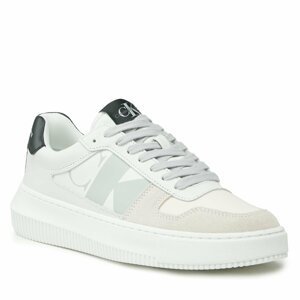 Sneakersy Calvin Klein Jeans YW0YW01046 White/Merlot 03A