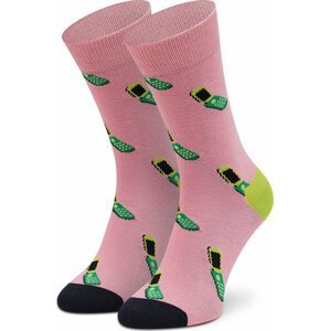 Klasické ponožky Unisex Happy Socks CMM01-3300 Růžová