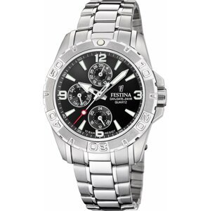 Hodinky Festina Multifunction 20666/4 Black/Silver