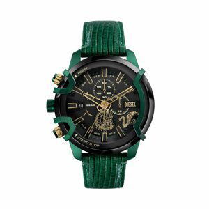 Hodinky Diesel Griffed DZ4651 Black/Green