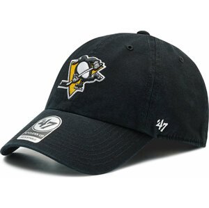 Kšiltovka 47 Brand Pittsburgh Penguins '47 Clean Up H-RGW15GWS-BKB Black