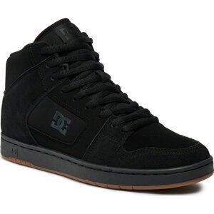 Sneakersy DC Manteca 4 Hi ADYS100743 Black/Black/Gum KKG