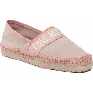 Espadrilky LOVE MOSCHINO JA10482G0GIG0600 Rosa