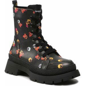 Turistická obuv Desigual Shoes Boot Flowers 22WSTP10 2000