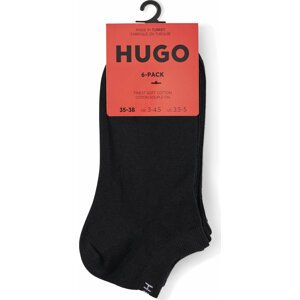 Dámské klasické ponožky Hugo 50483086 Black