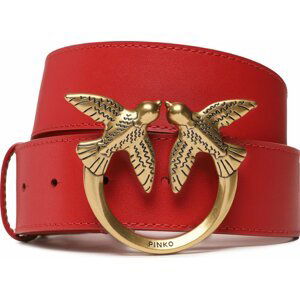 Dámský pásek Pinko Love Berry H4 Belt PE 23 PLT01 100120 A0F1 Red R41Q