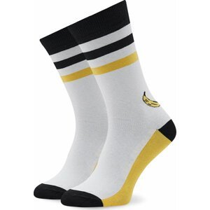 Klasické ponožky Unisex Stereo Socks Banana Album Barevná