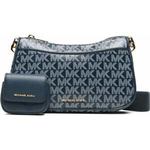 Kabelka MICHAEL Michael Kors Jet Set 32S3GJ6C8V Tmavomodrá