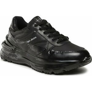 Sneakersy Calvin Klein Jeans Chunky Run Low Laceup Dip Wn YW0YW01049 Black/Dip Dyed Black BEH