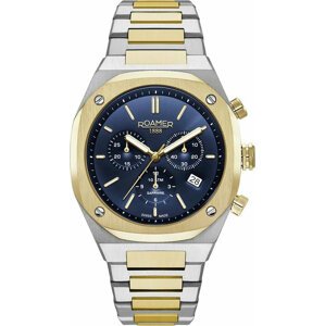 Hodinky Roamer Stingray R7 Chrono 854837 47 45 50 Gold/Silver