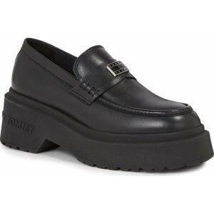 Loafersy Tommy Jeans Tjw Chunky Loafer EN0EN02320 Black BDS