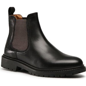 Kotníková obuv s elastickým prvkem Salamander 32-41709-01 Black