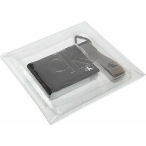 Dárková sada Calvin Klein Jeans Billfold W/Coin Keyfob K50K507241 BLK