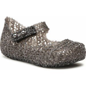 Polobotky Melissa Mini Melissa Campana Papel Bb 32995 Glitter Black AJ850